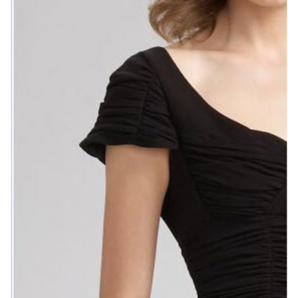 New Nanette Lepore Dress Ruched Holiday Size 10 - Picture 3 of 8